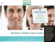 Tablet Screenshot of dentistimilano.org